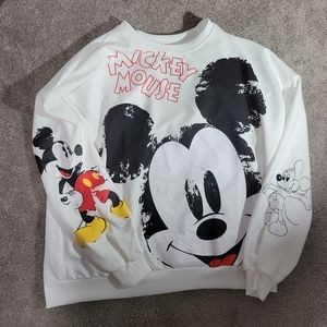 Mickey Mouse Crew Neck Sweatshirt- XLarge